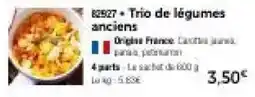 Thiriet Trio de légumes anciens offre