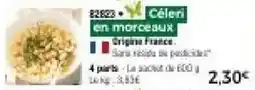 Thiriet Céleri en morceaux offre