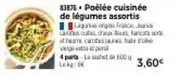 Thiriet Poêlée cuisinée de légumes assortis offre