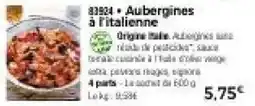 Thiriet Aubergines à l'italienne offre
