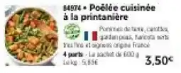 Thiriet Poêlée cuisinée à la printanière offre