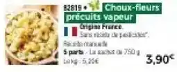 Thiriet Choux-fleurs précuits vapeur offre