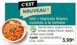 Thiriet Haricots blancs cuisinés à la tomate offre