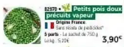 Thiriet Petits pois doux offre