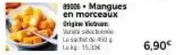 Thiriet Mangues en morceaux offre