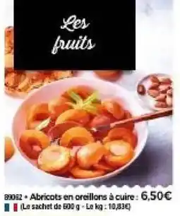 Thiriet Abricots en oreillons à cuire offre