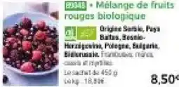 Thiriet Mélange de fruits rouges biologique offre