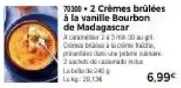 Thiriet Crèmes brûlées offre