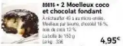 Thiriet 88816 • 2 Moelleux coco et chocolat fondant offre