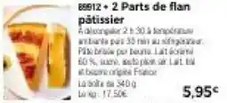 Thiriet 88912 + 2 Parts de flan pâtissier offre