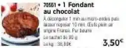 Thiriet Fondant au chocolat offre