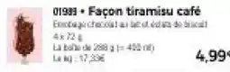 Thiriet Façon tiramisu café offre