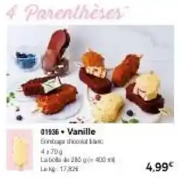 Thiriet 4 Parenthèses offre