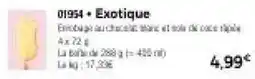 Thiriet Exotique offre
