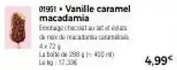 Thiriet Vanille caramel macadamia offre