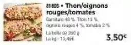 Thiriet Thon/ignons rouges/tomates offre