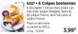 Thiriet Crêpes bretonnes offre
