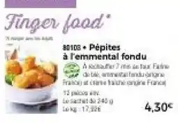 Thiriet Pépites à l'emmental fondu offre