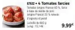 Thiriet 4 Tomates farcies offre