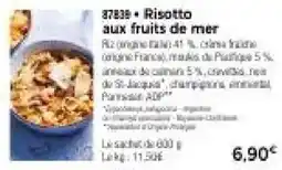 Thiriet Risotto aux fruits de mer offre