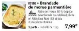 Thiriet Brandade de morue parmentière offre