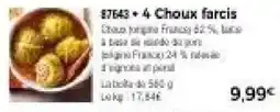 Thiriet Choux farcis offre