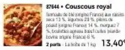 Thiriet Couscous royal offre