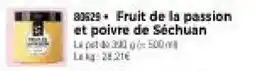 Thiriet Fruit de la passion et poivre de Séchuan offre