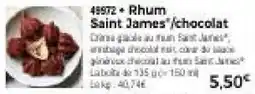 Thiriet Rhum Saint James offre