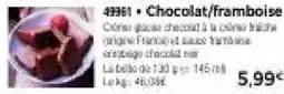 Thiriet Chocolat/framboise offre