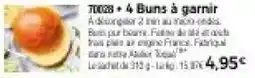 Thiriet Buns à garnir offre