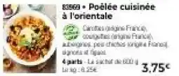 Thiriet Poêlée cuisinée à l'orientale offre