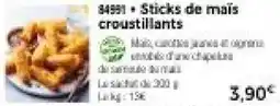 Thiriet Sticks de maïs croustillants offre