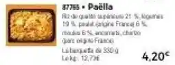 Thiriet Paëlla offre