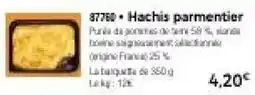 Thiriet Hachis parmentier offre