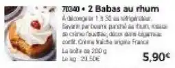 Thiriet Babas au rhum offre