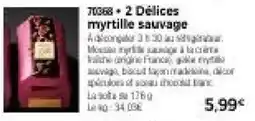 Thiriet 2 Délices myrtille sauvage offre