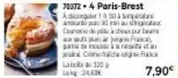 Thiriet 4 Paris-Brest offre