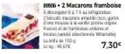 Thiriet Macarons framboise offre