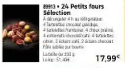 Thiriet 89913 24 Petits fours Sélection offre