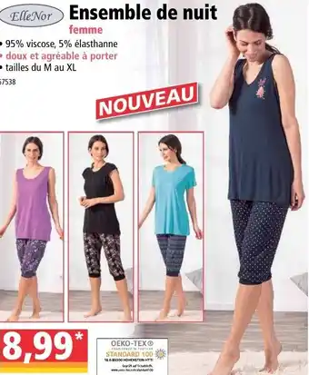 Norma Ensemble de nuit offre