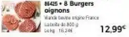 Thiriet 8 Burgers oignons offre