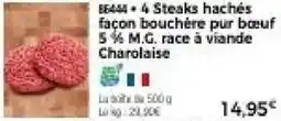 Thiriet Charolaise Steaks hachés offre