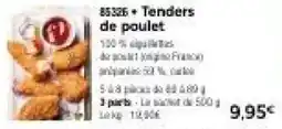 Thiriet Tenders de poulet offre