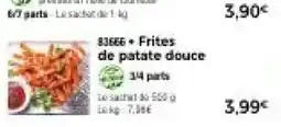 Thiriet Frites de patate douce offre