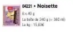 Thiriet Noisette offre