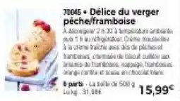 Thiriet Délice du verger peche/framboise offre