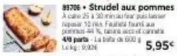 Thiriet Strudel aux pommes offre