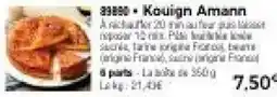 Thiriet Kouign Amann offre