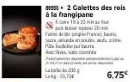 Thiriet Galettes des rois offre
